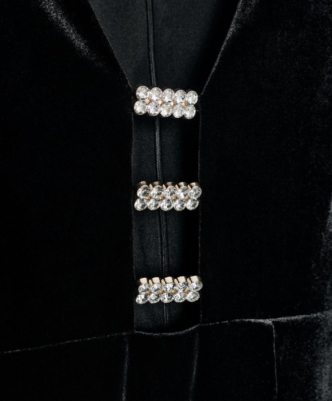 Robe Mi-Longue en Velours